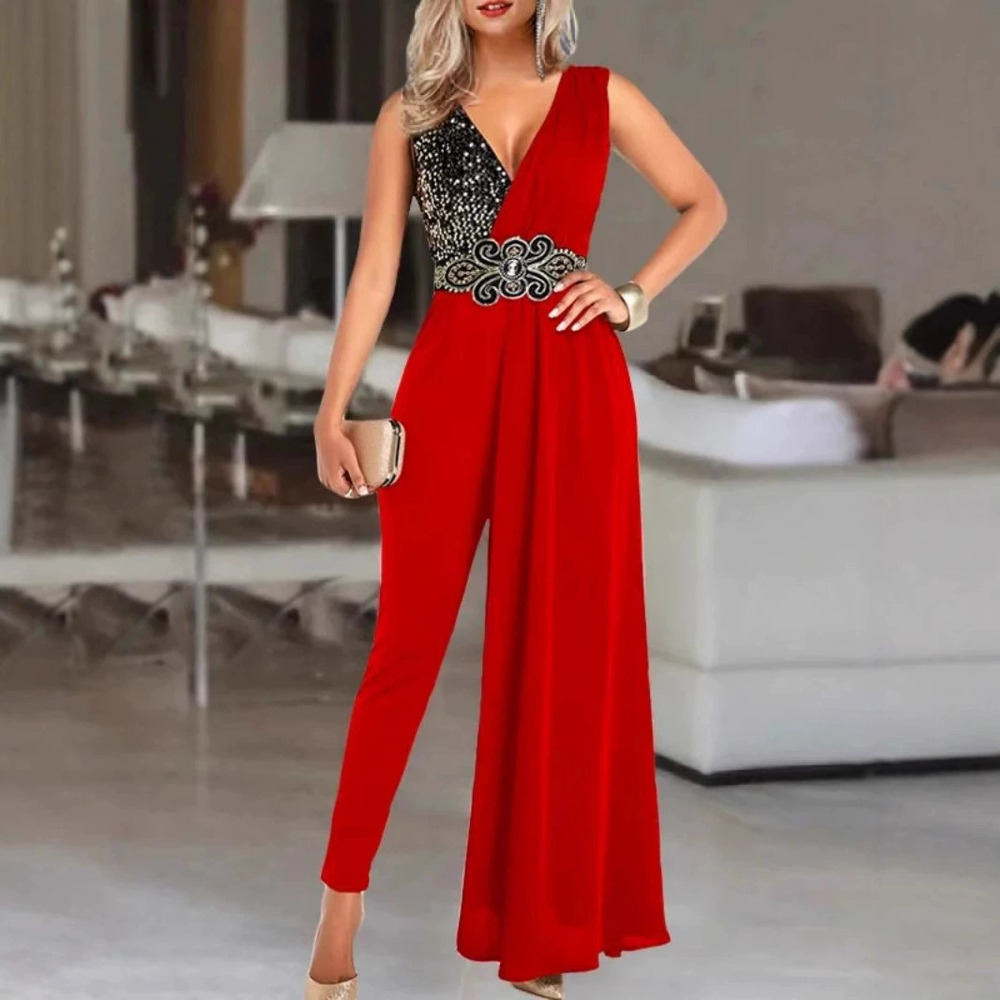 ZARA Spring Summer Sheer Lace Long Sleeve Ruffle Waist Two Piece Look Jumpsuit